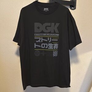 DGK Black Graphic T-Shirt for Men